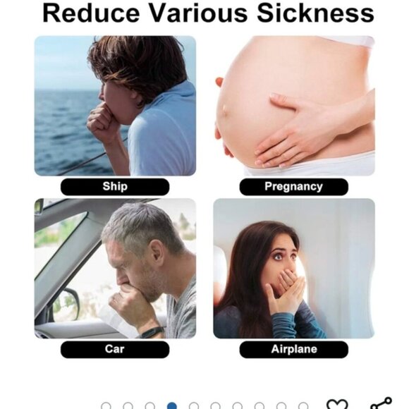 Travel Wristbands Nei-Kuan Acupoint for motion sickness 5 sets NIB - Picture 8 of 10